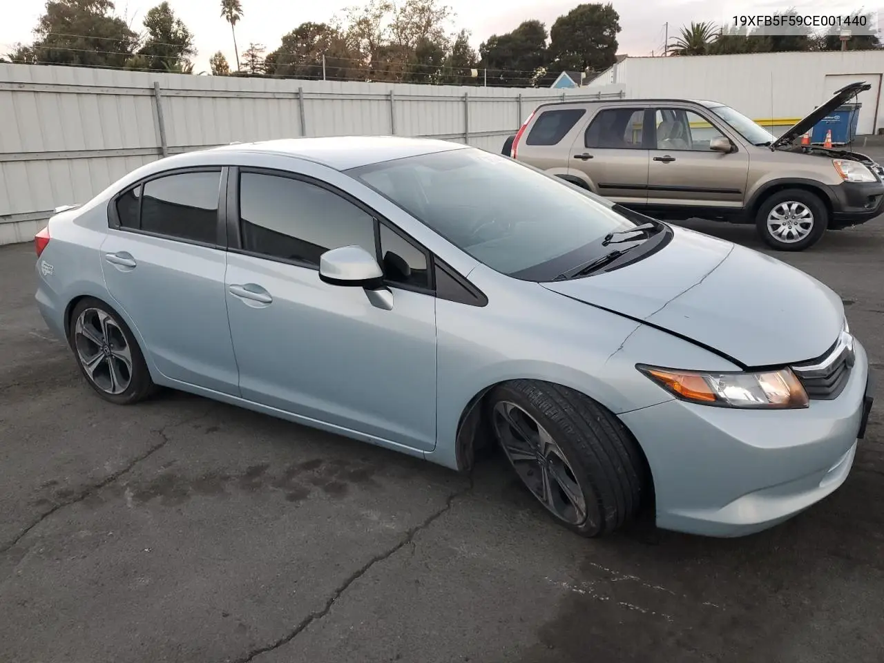 19XFB5F59CE001440 2012 Honda Civic Natural Gas