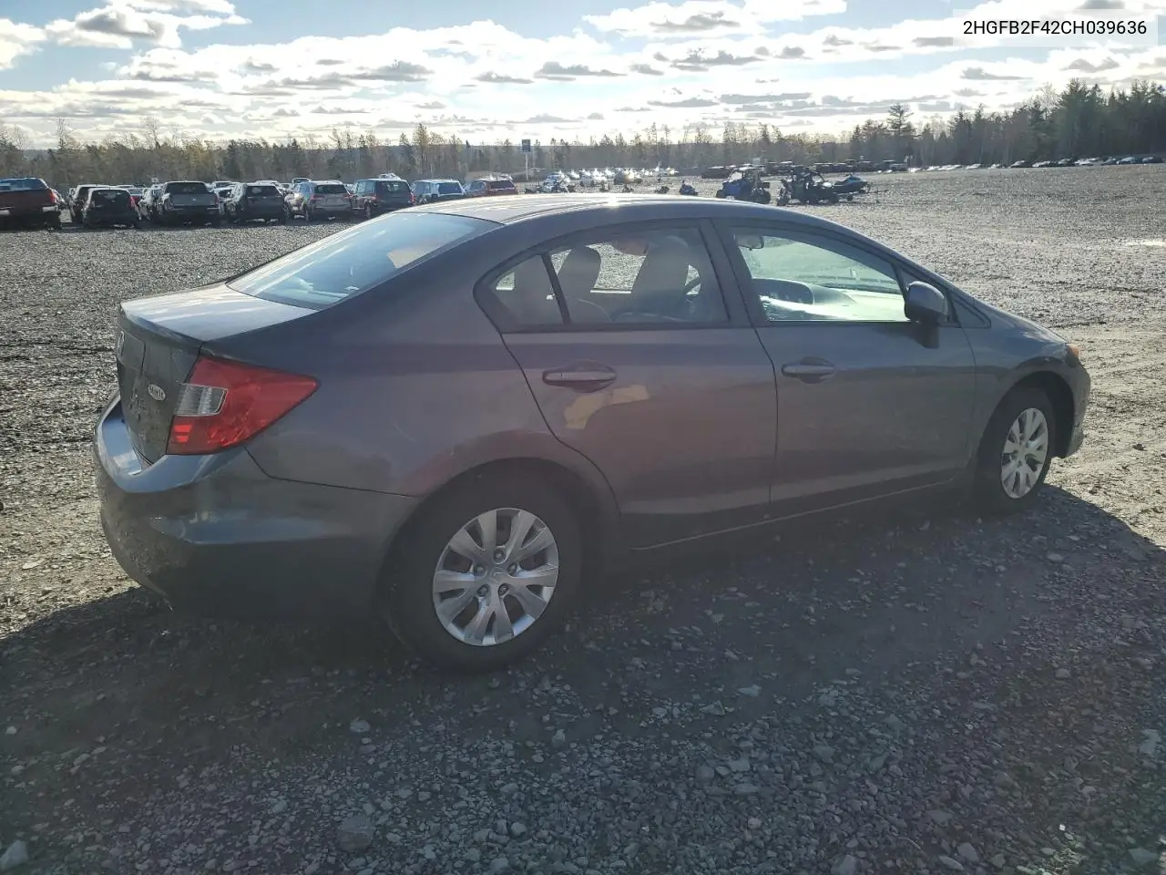 2HGFB2F42CH039636 2012 Honda Civic Lx