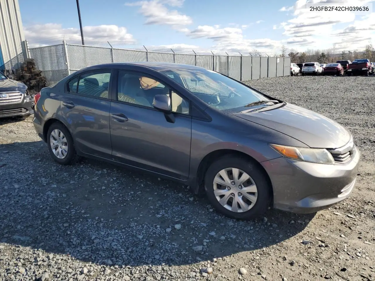 2HGFB2F42CH039636 2012 Honda Civic Lx