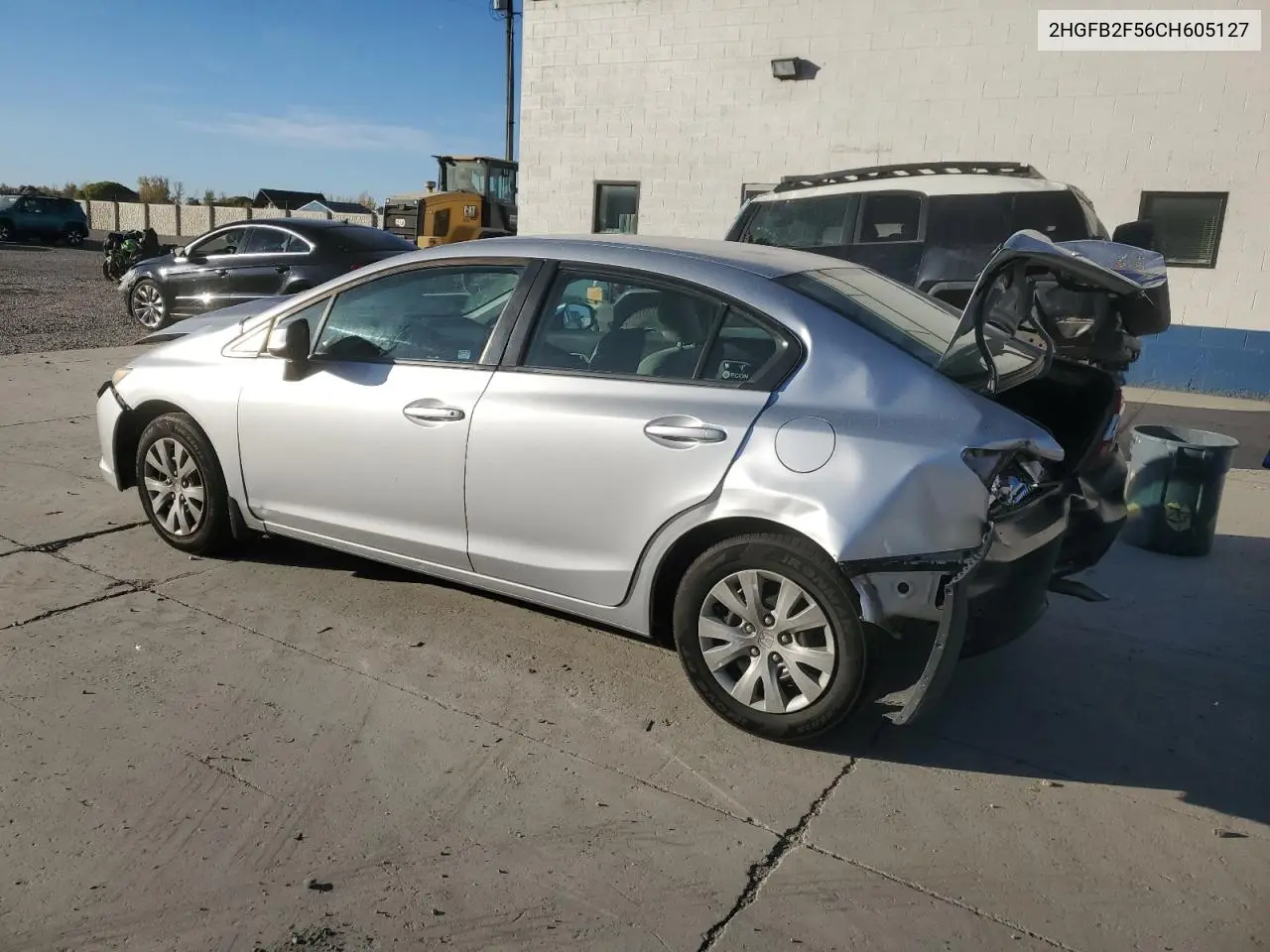 2HGFB2F56CH605127 2012 Honda Civic Lx