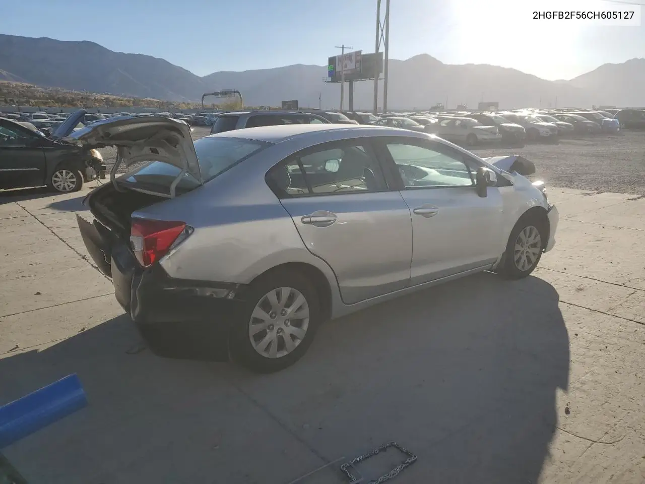2HGFB2F56CH605127 2012 Honda Civic Lx