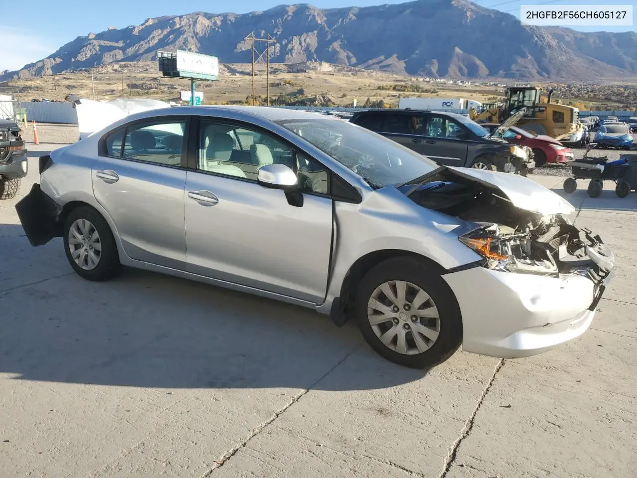 2HGFB2F56CH605127 2012 Honda Civic Lx