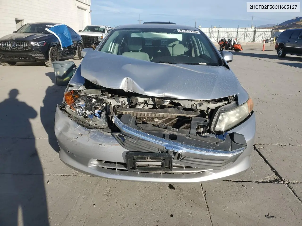 2HGFB2F56CH605127 2012 Honda Civic Lx
