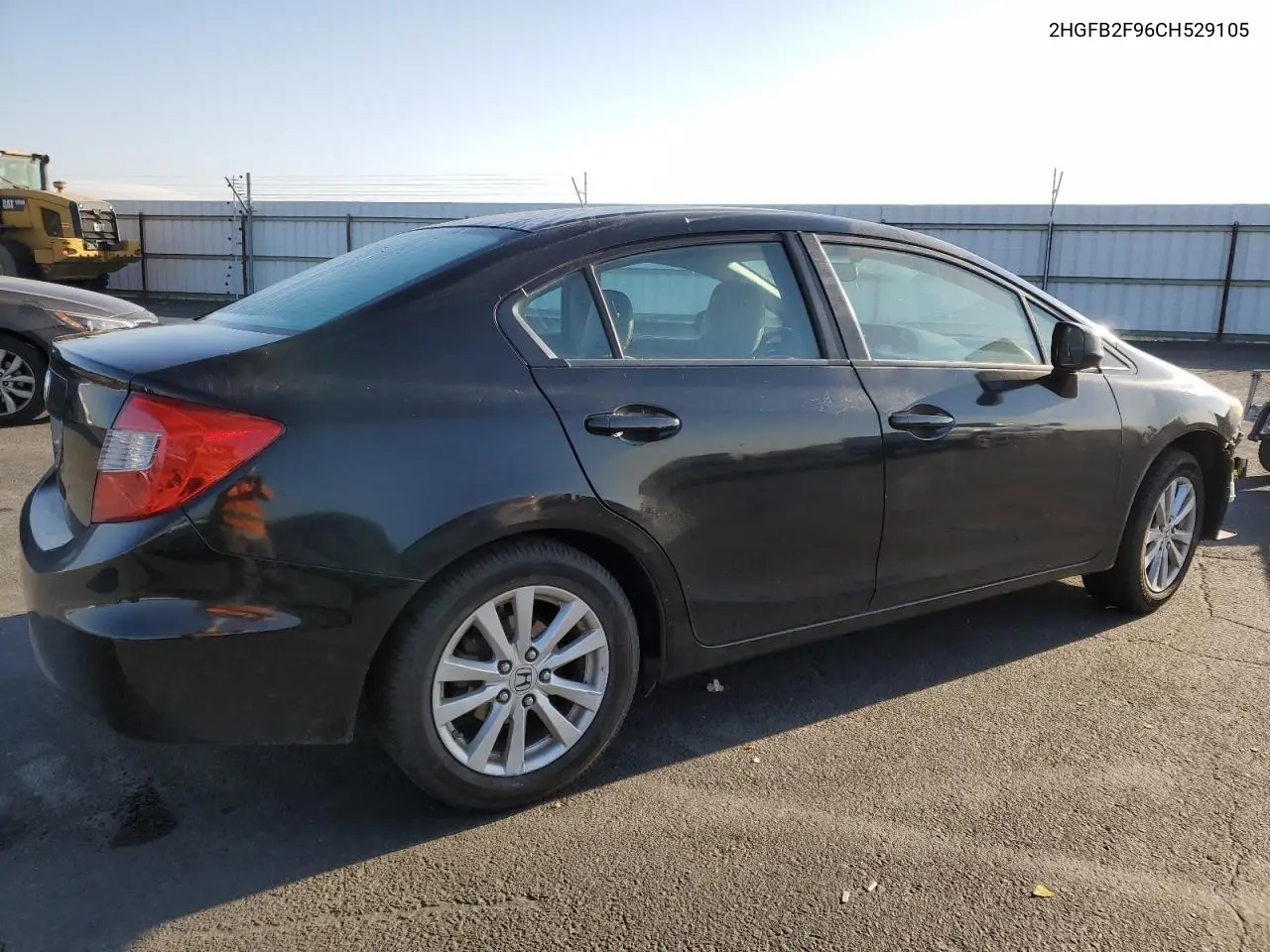 2HGFB2F96CH529105 2012 Honda Civic Exl