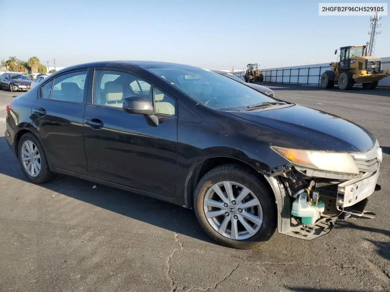 2HGFB2F96CH529105 2012 Honda Civic Exl