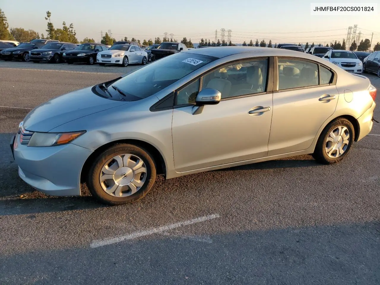 JHMFB4F20CS001824 2012 Honda Civic Hybrid