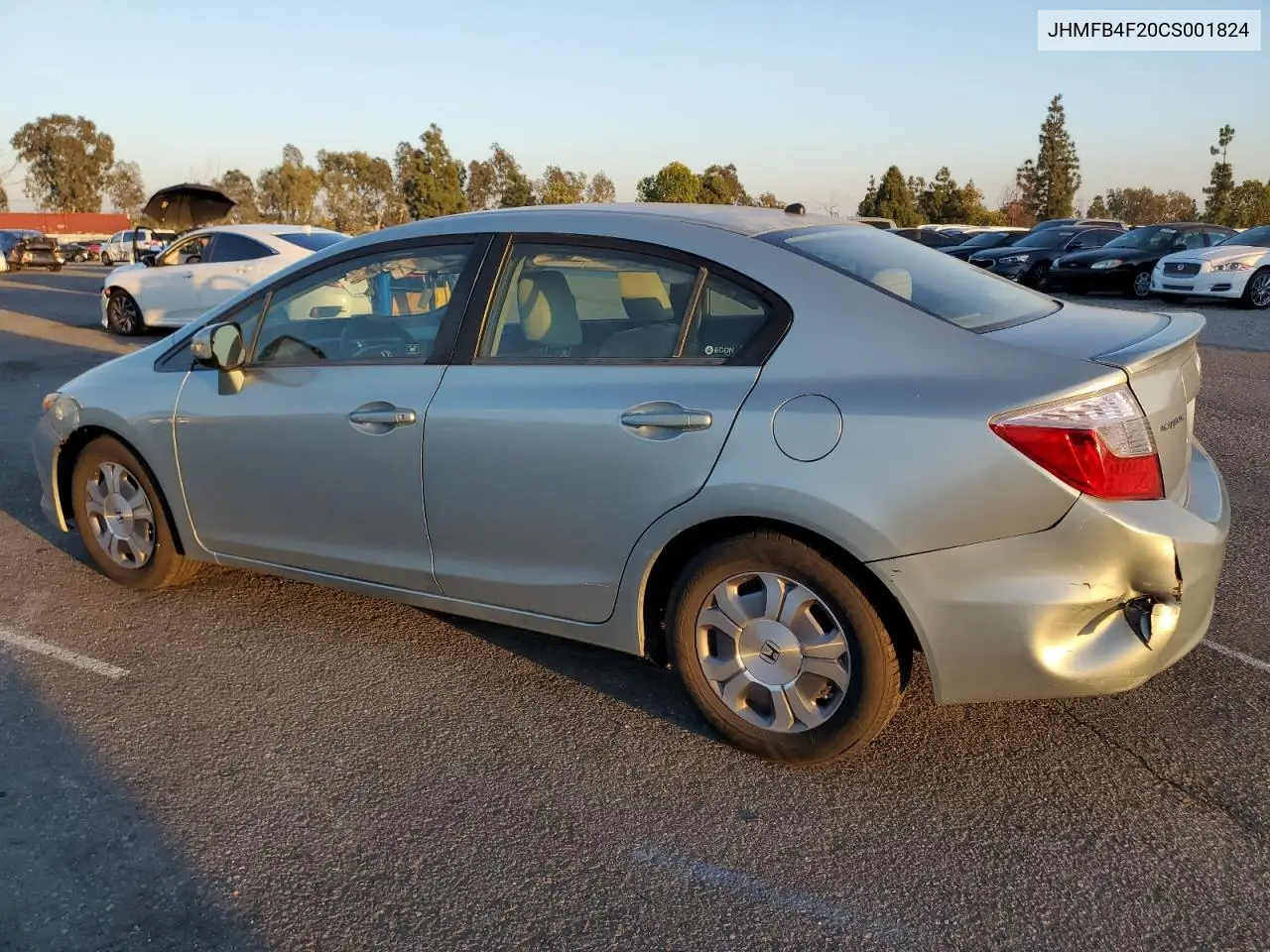 JHMFB4F20CS001824 2012 Honda Civic Hybrid