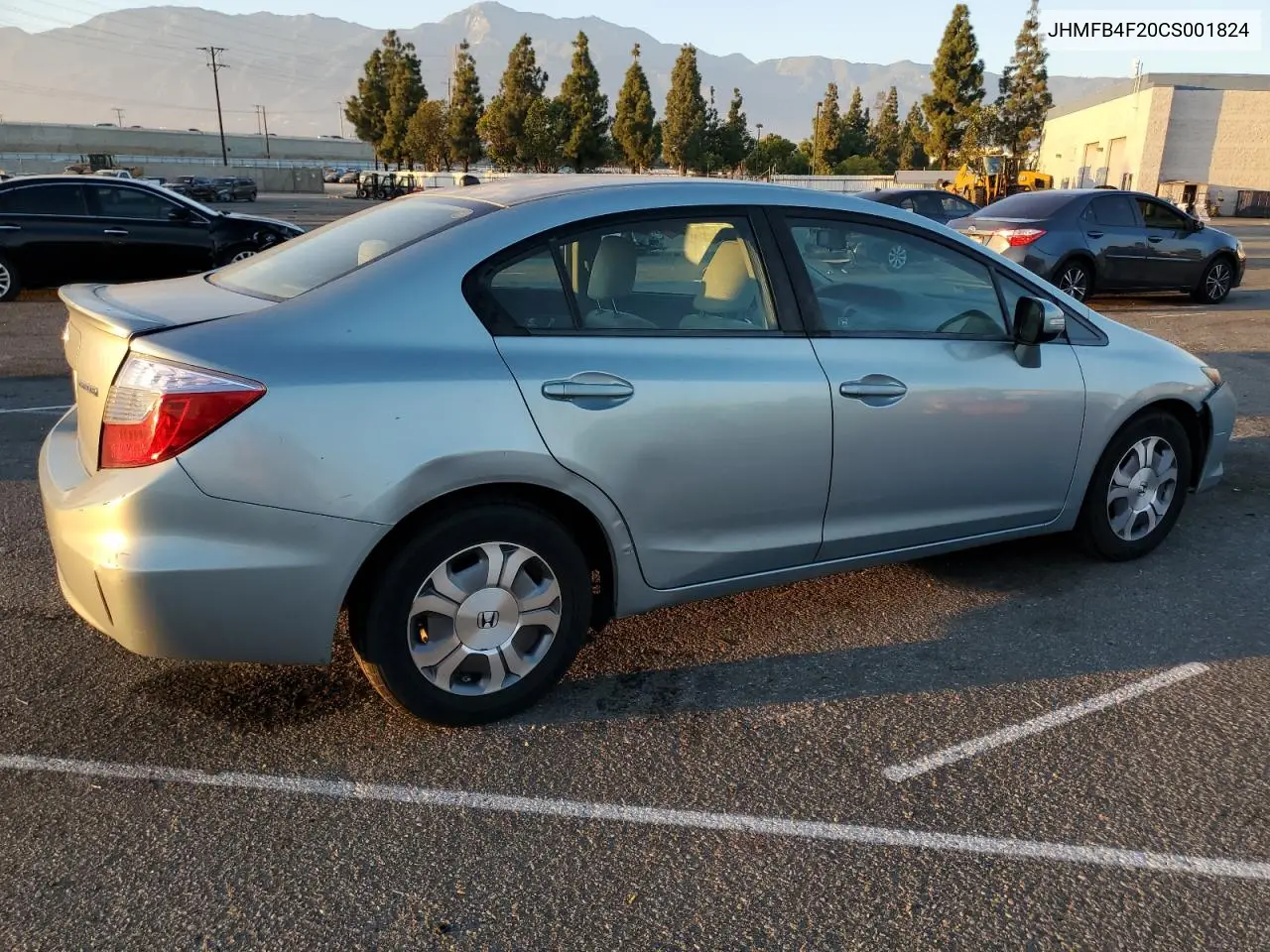 JHMFB4F20CS001824 2012 Honda Civic Hybrid