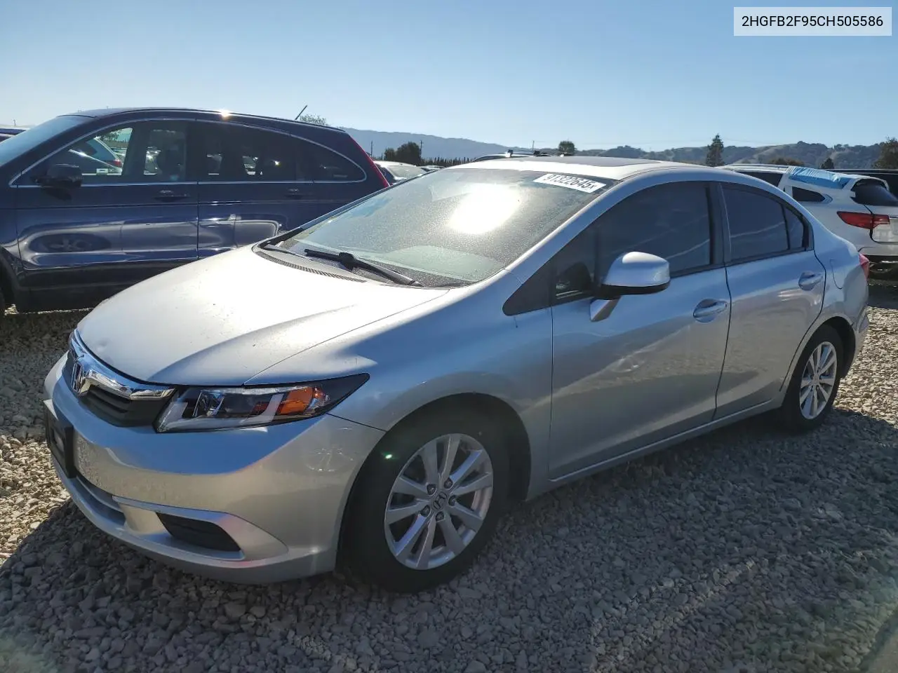 2HGFB2F95CH505586 2012 Honda Civic Exl