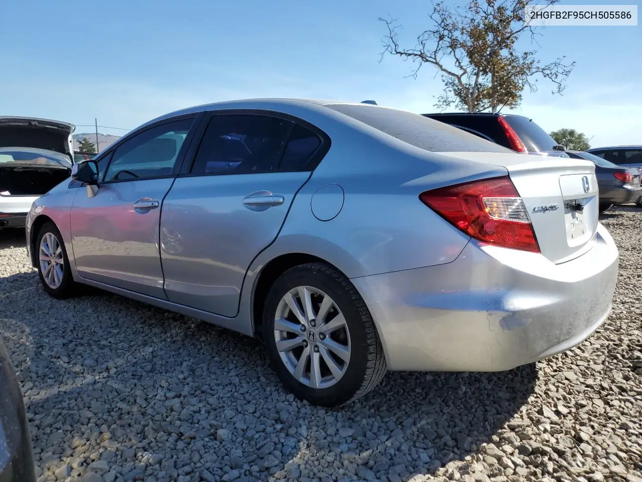 2HGFB2F95CH505586 2012 Honda Civic Exl