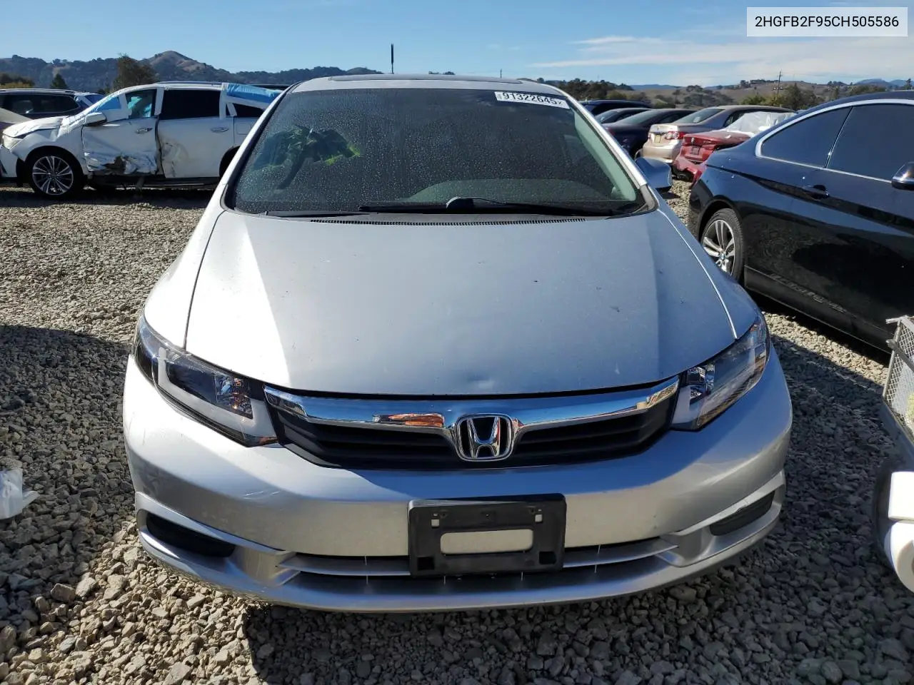 2HGFB2F95CH505586 2012 Honda Civic Exl