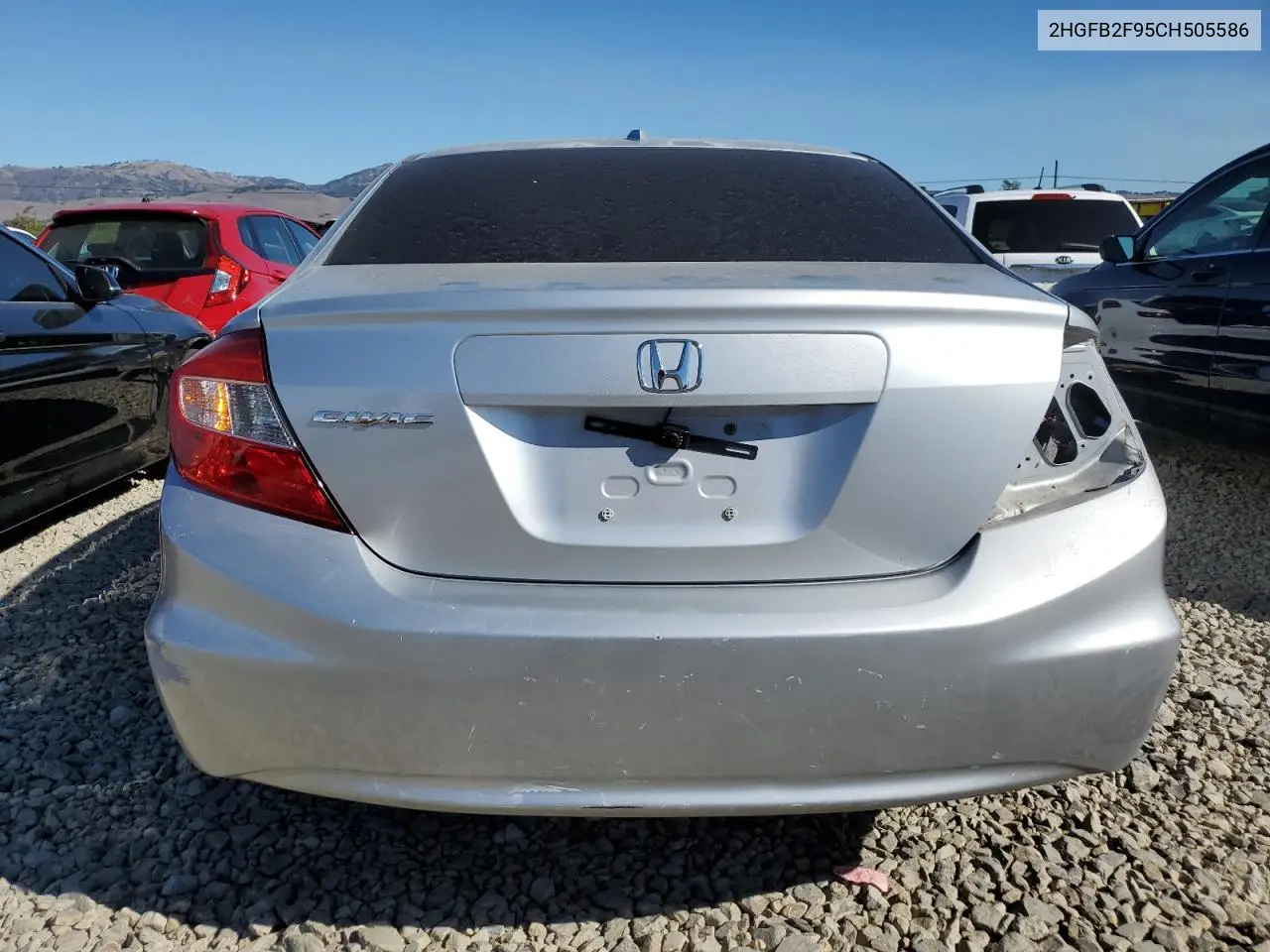 2HGFB2F95CH505586 2012 Honda Civic Exl