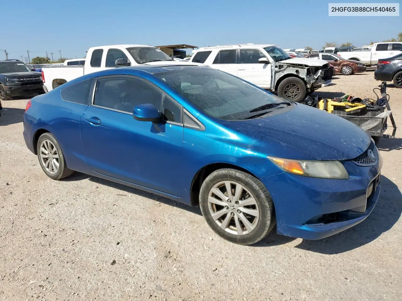 2HGFG3B88CH540465 2012 Honda Civic Ex