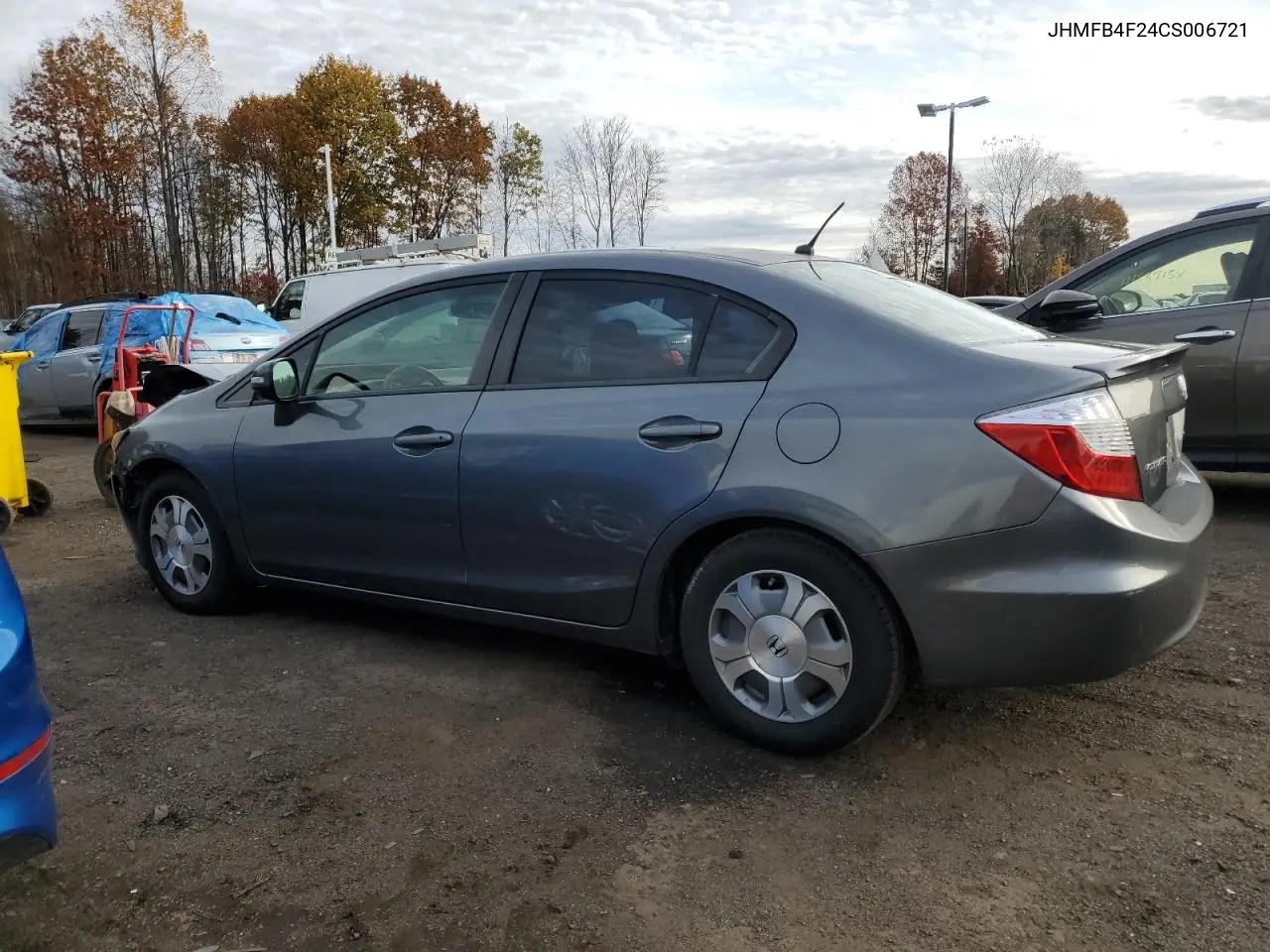 JHMFB4F24CS006721 2012 Honda Civic Hybrid