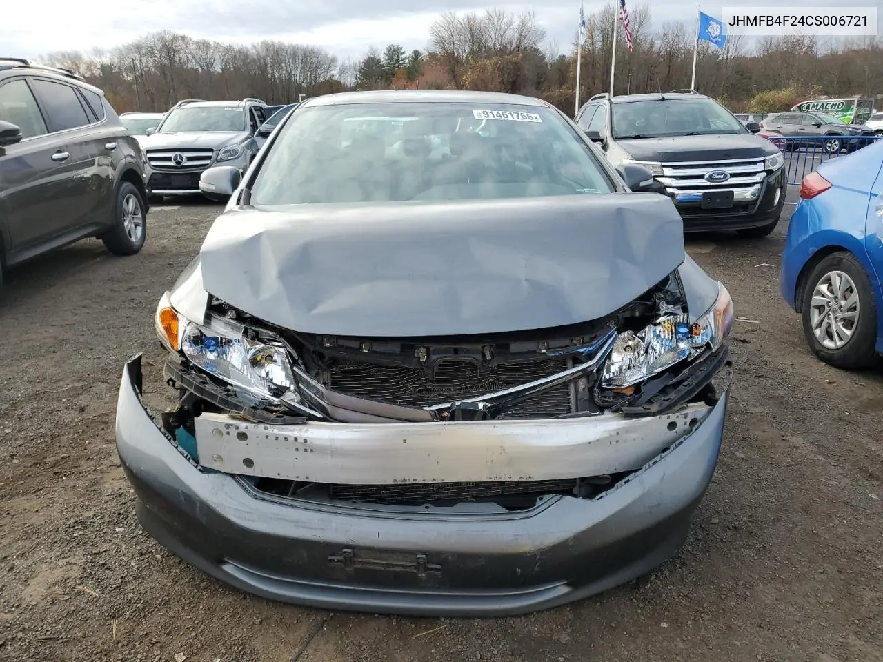 JHMFB4F24CS006721 2012 Honda Civic Hybrid