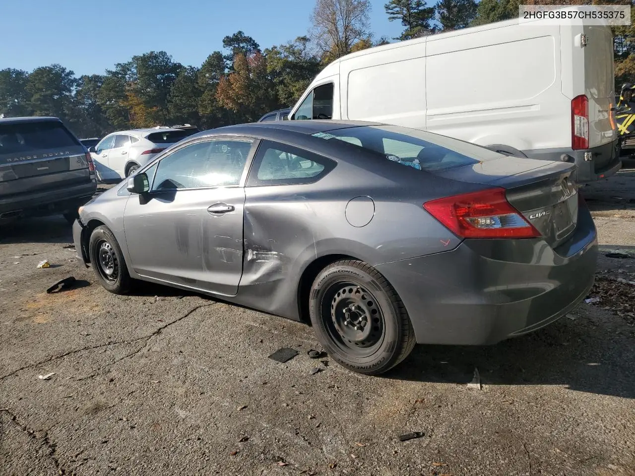 2HGFG3B57CH535375 2012 Honda Civic Lx