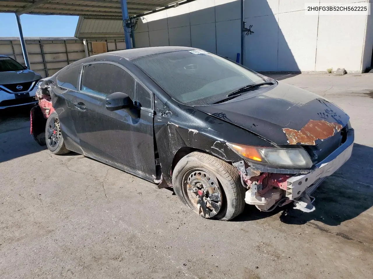 2HGFG3B52CH562225 2012 Honda Civic Lx