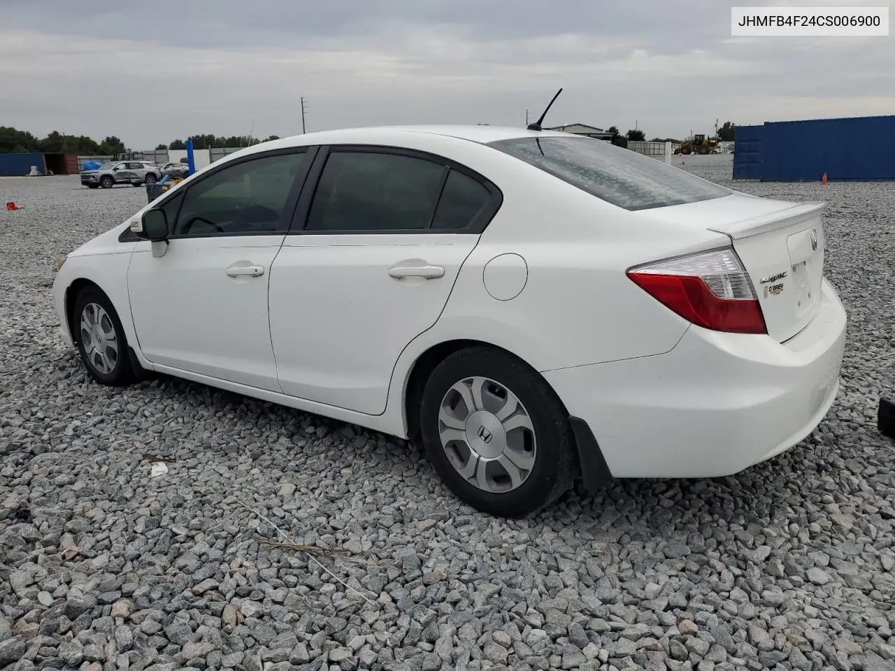 JHMFB4F24CS006900 2012 Honda Civic Hybrid