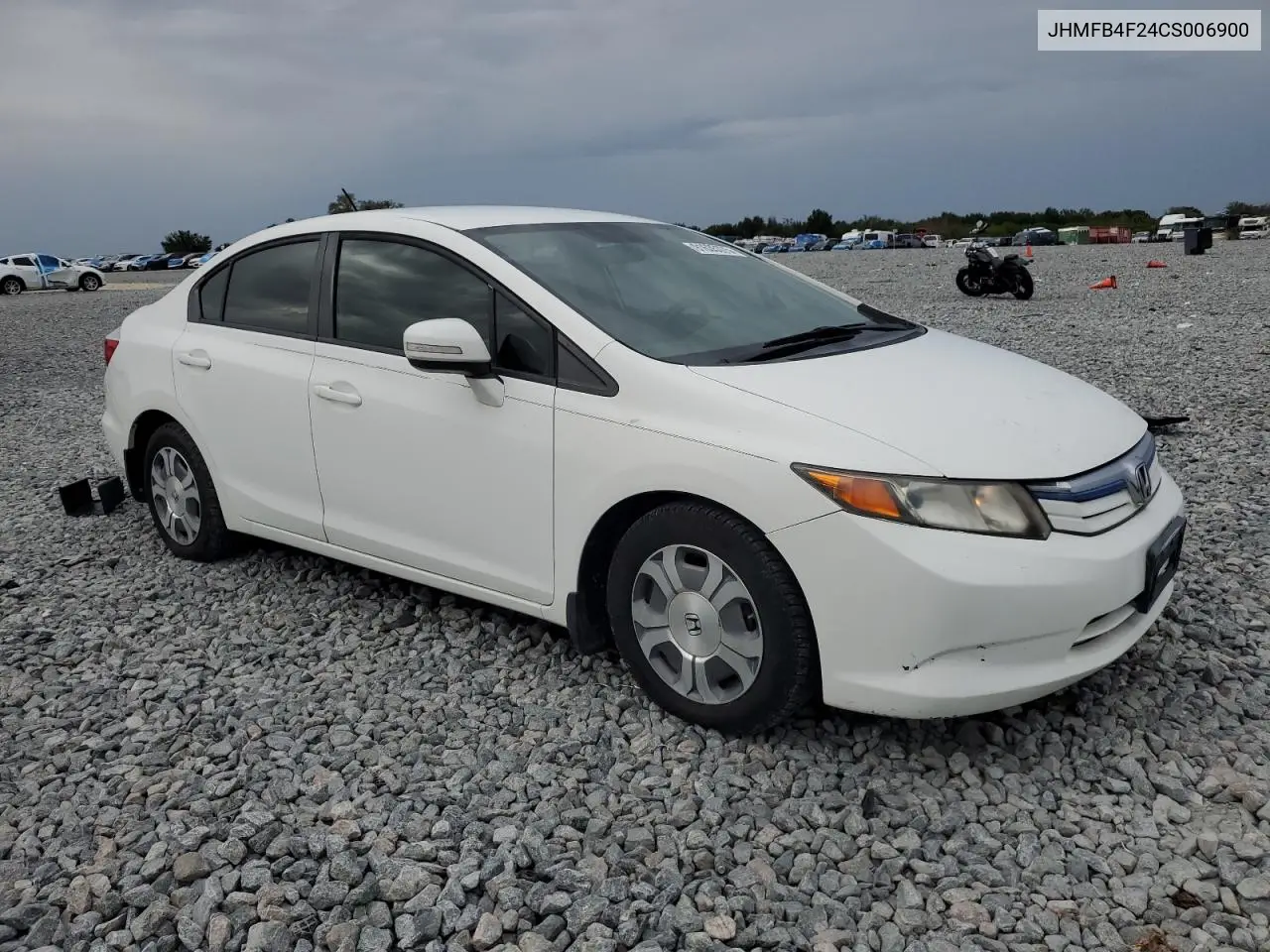 JHMFB4F24CS006900 2012 Honda Civic Hybrid