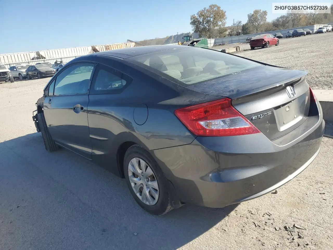 2HGFG3B57CH527339 2012 Honda Civic Lx