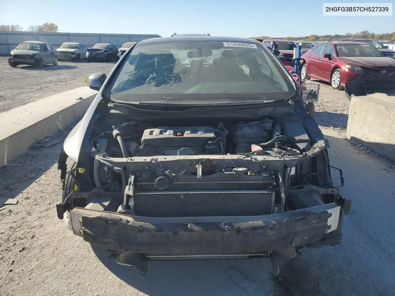 2HGFG3B57CH527339 2012 Honda Civic Lx