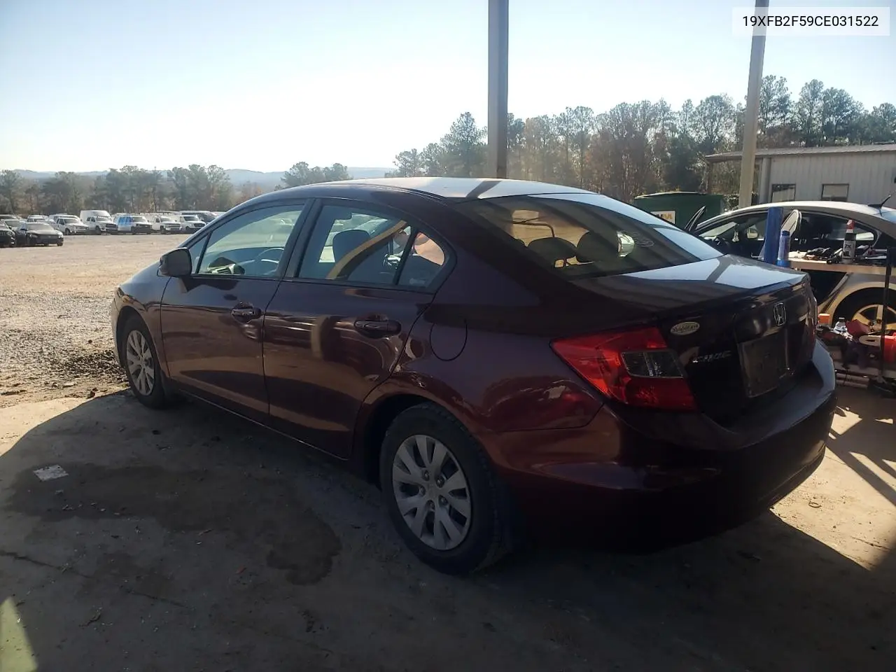 19XFB2F59CE031522 2012 Honda Civic Lx