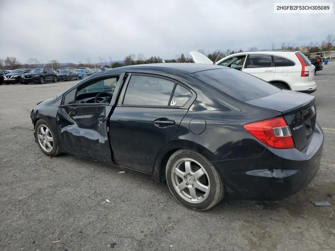 2HGFB2F53CH305089 2012 Honda Civic Lx