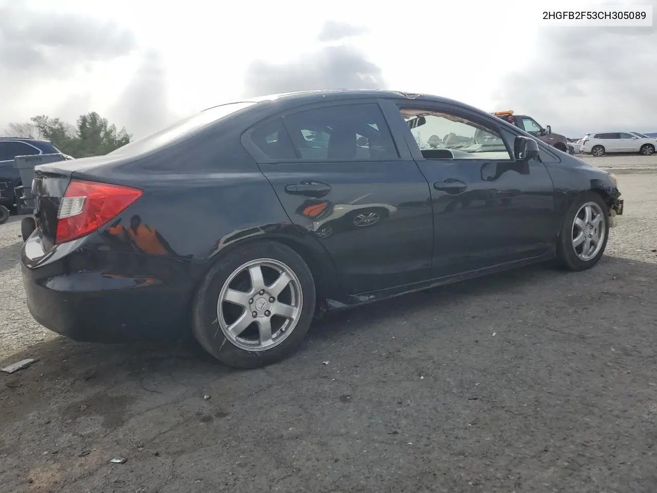 2HGFB2F53CH305089 2012 Honda Civic Lx