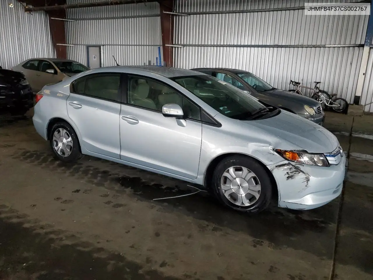 JHMFB4F37CS002767 2012 Honda Civic Hybrid L