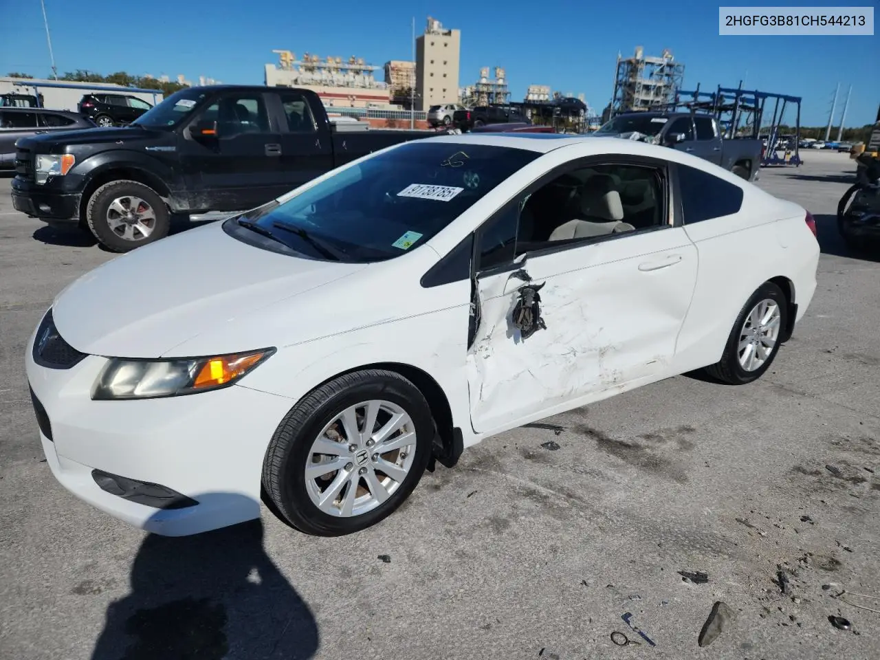 2HGFG3B81CH544213 2012 Honda Civic Ex