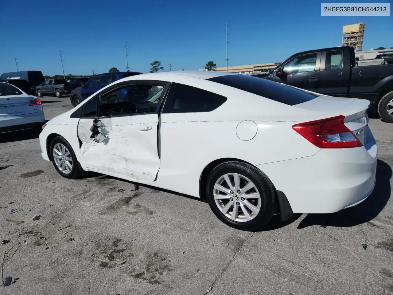 2HGFG3B81CH544213 2012 Honda Civic Ex