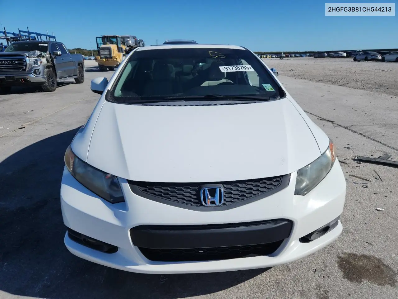 2HGFG3B81CH544213 2012 Honda Civic Ex