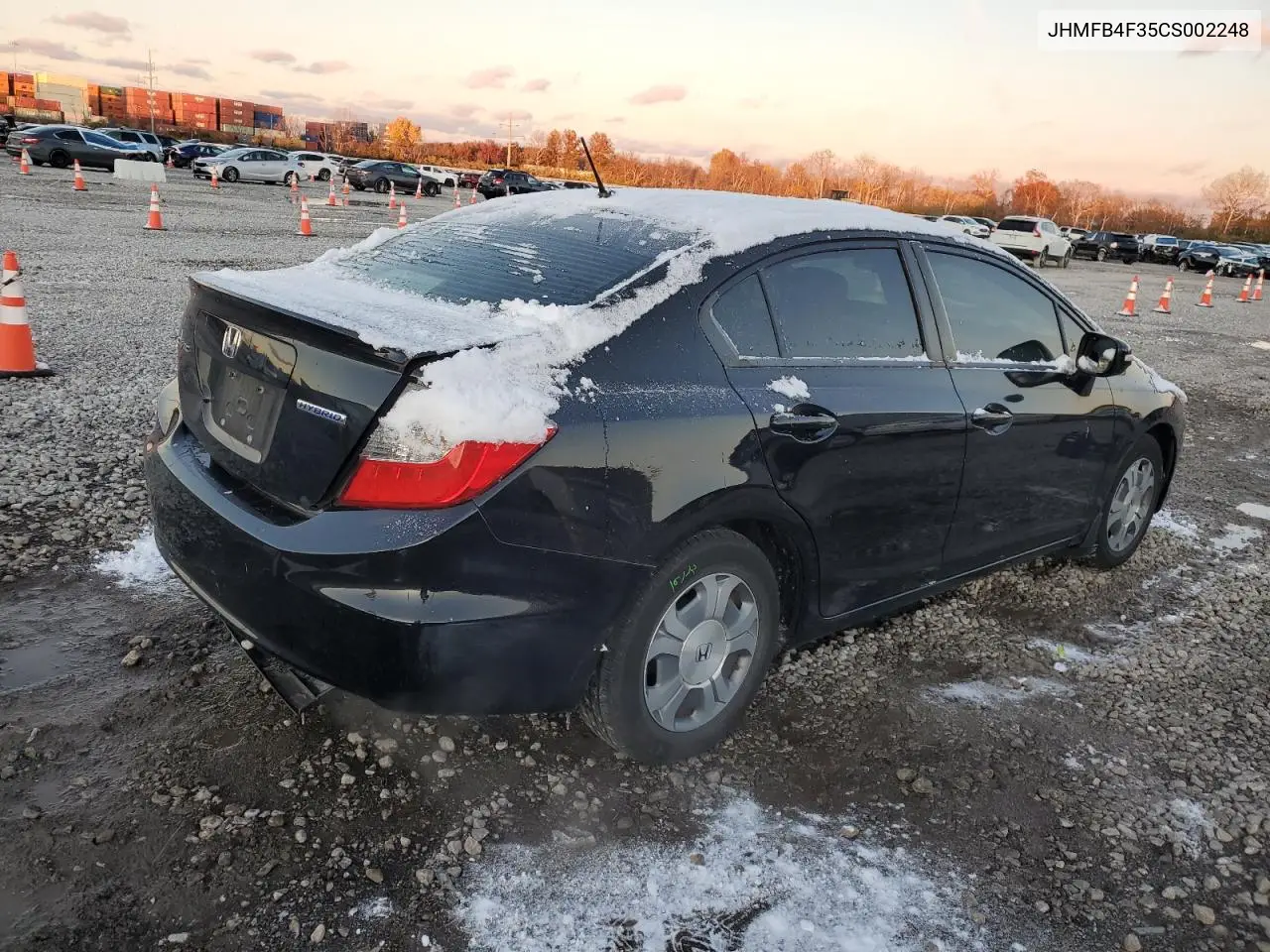 JHMFB4F35CS002248 2012 Honda Civic Hybrid L