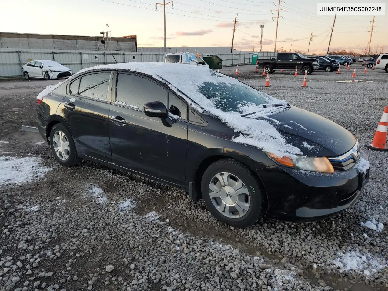 JHMFB4F35CS002248 2012 Honda Civic Hybrid L