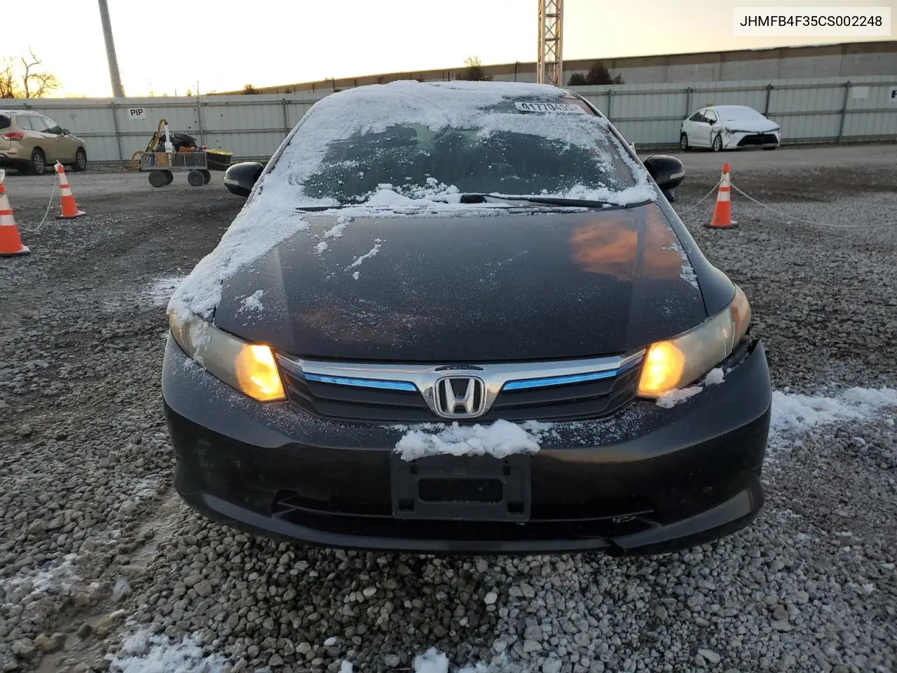 JHMFB4F35CS002248 2012 Honda Civic Hybrid L