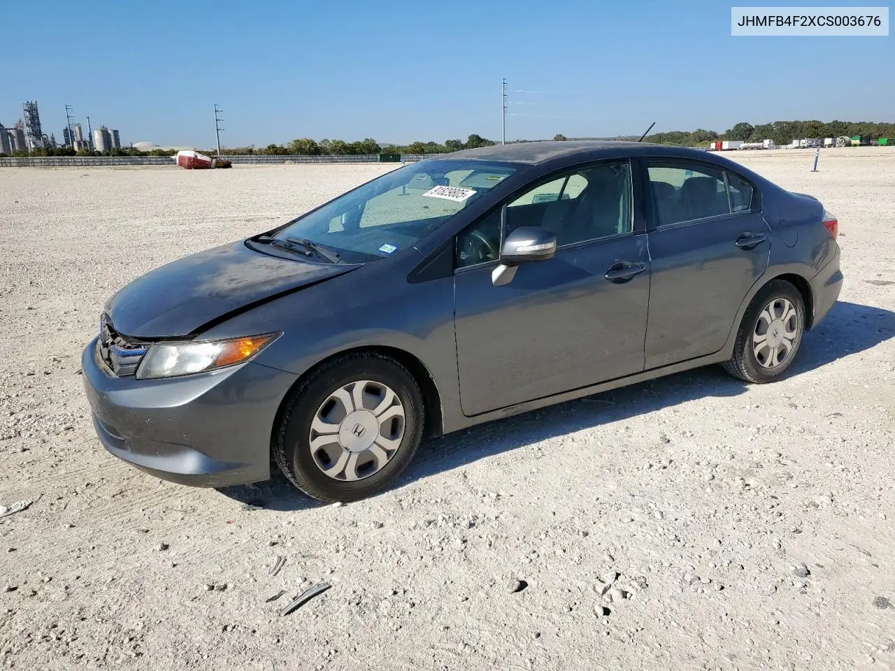 JHMFB4F2XCS003676 2012 Honda Civic Hybrid
