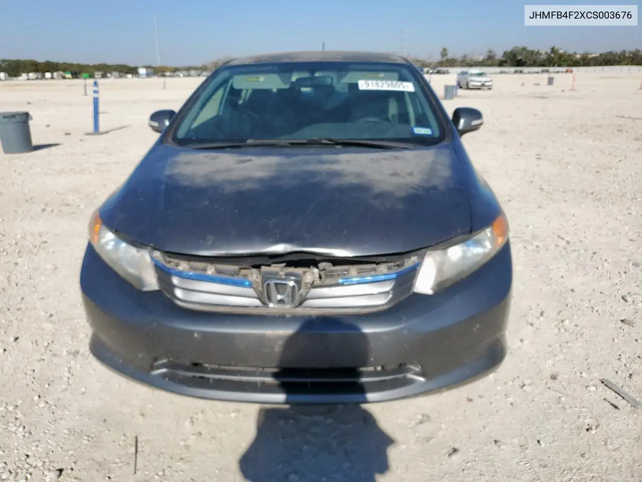 JHMFB4F2XCS003676 2012 Honda Civic Hybrid