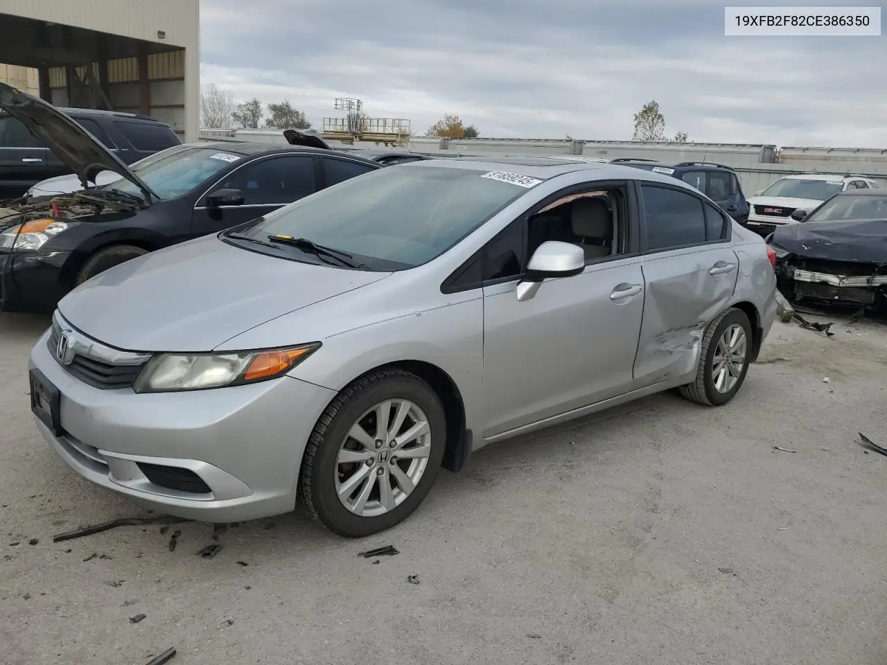19XFB2F82CE386350 2012 Honda Civic Ex