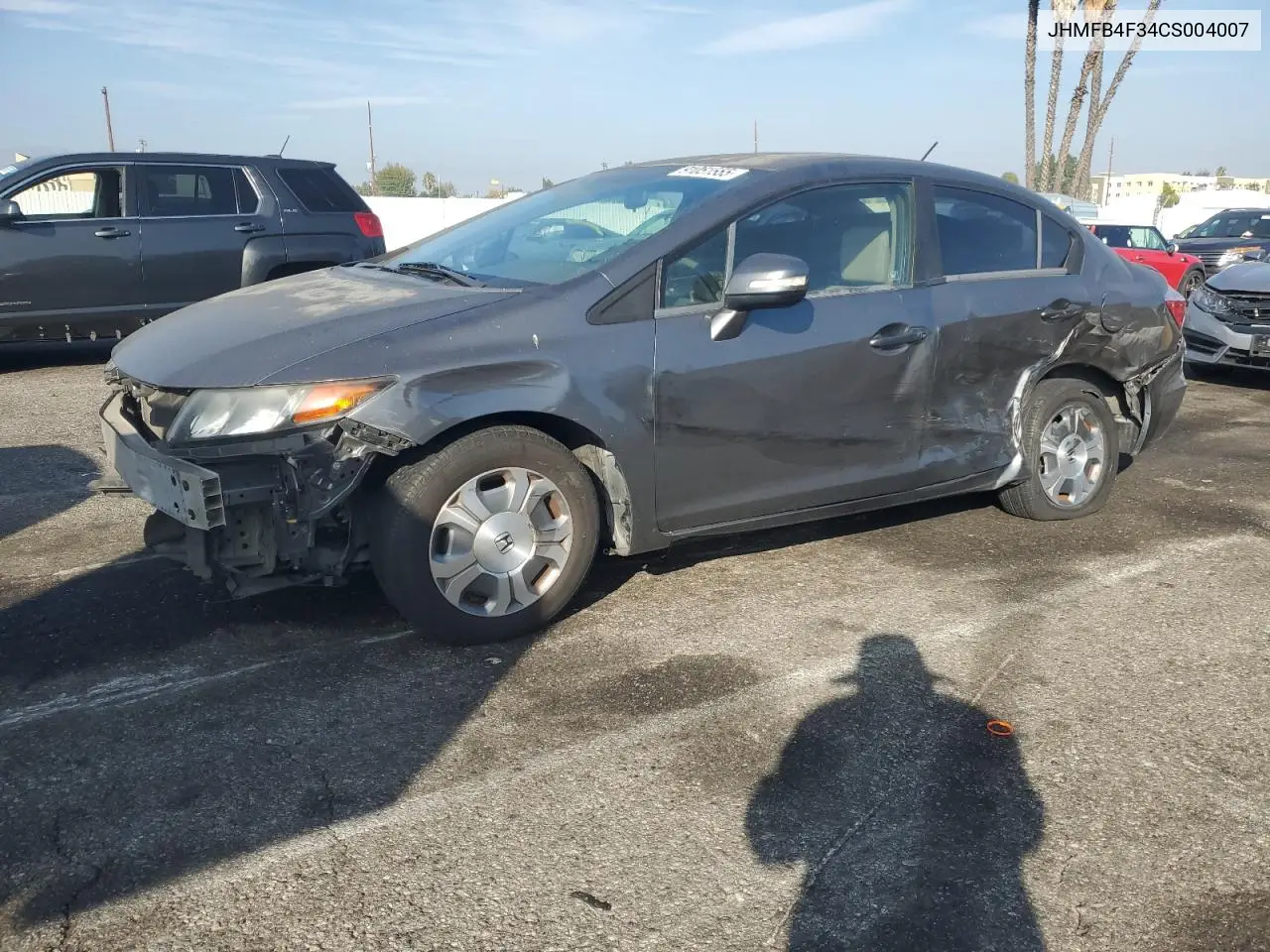 JHMFB4F34CS004007 2012 Honda Civic Hybrid L