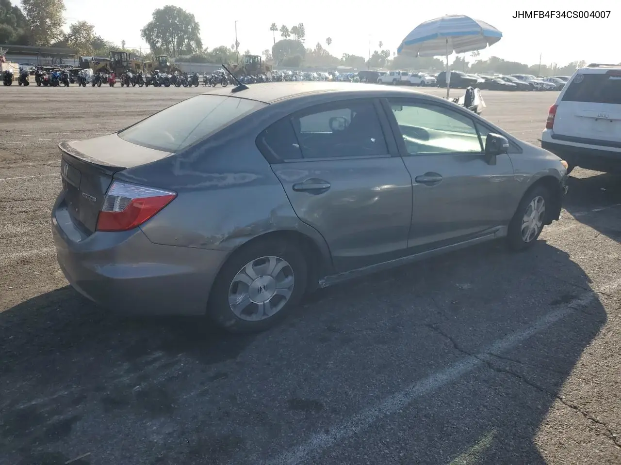 JHMFB4F34CS004007 2012 Honda Civic Hybrid L