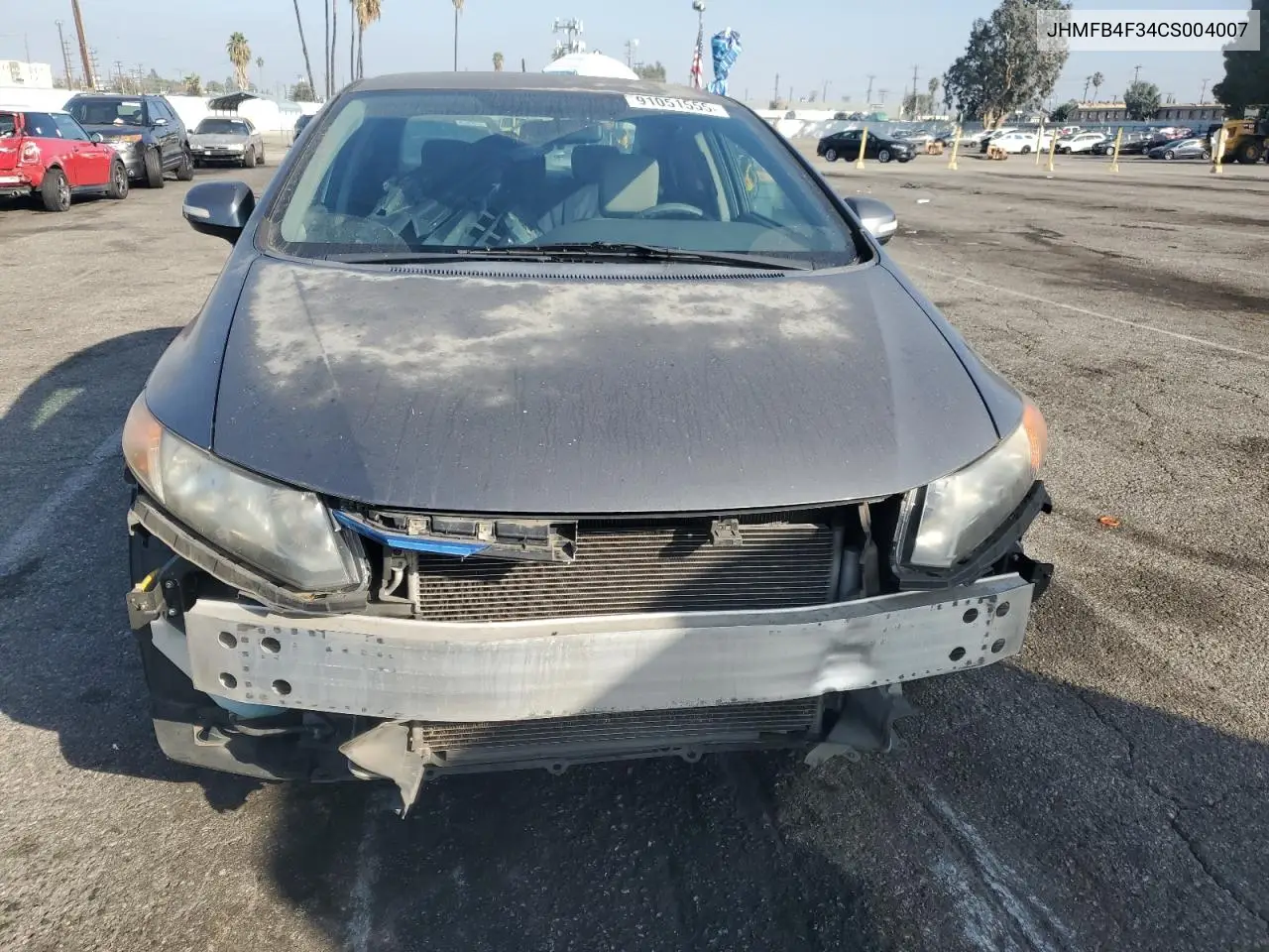 JHMFB4F34CS004007 2012 Honda Civic Hybrid L