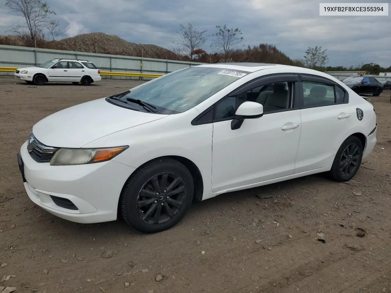 19XFB2F8XCE355394 2012 Honda Civic Ex