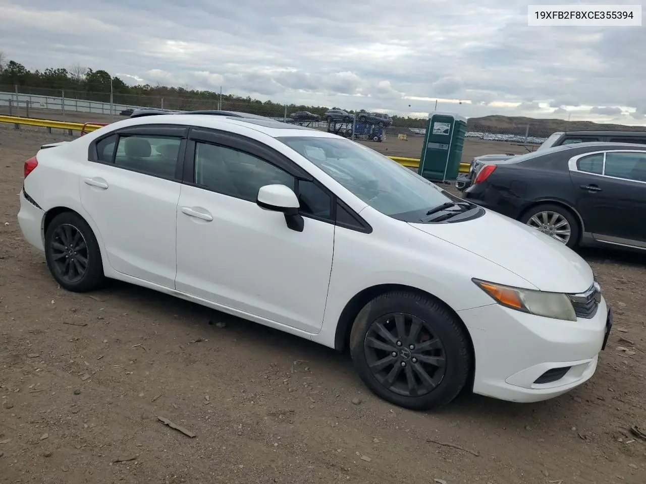 19XFB2F8XCE355394 2012 Honda Civic Ex