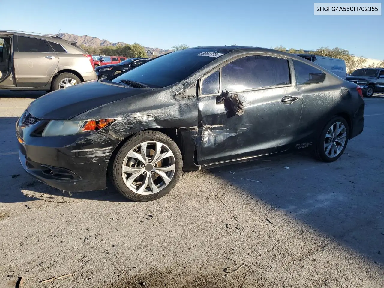 2HGFG4A55CH702355 2012 Honda Civic Si