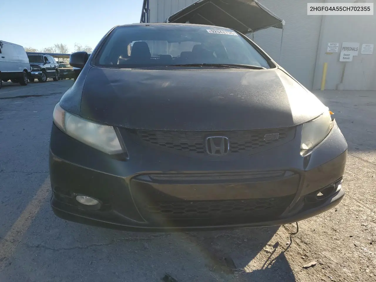 2HGFG4A55CH702355 2012 Honda Civic Si
