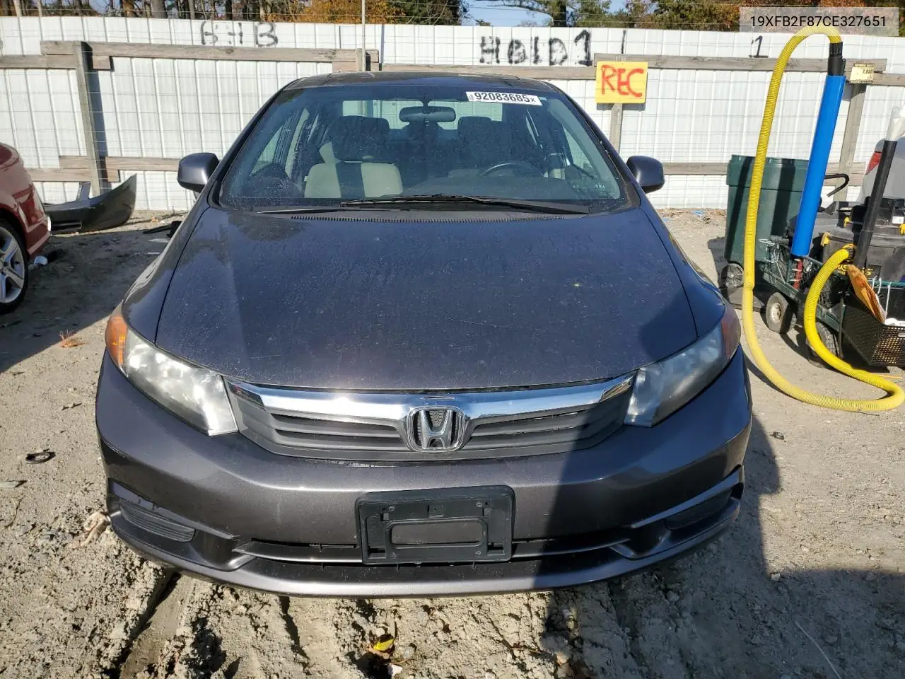 19XFB2F87CE327651 2012 Honda Civic Ex