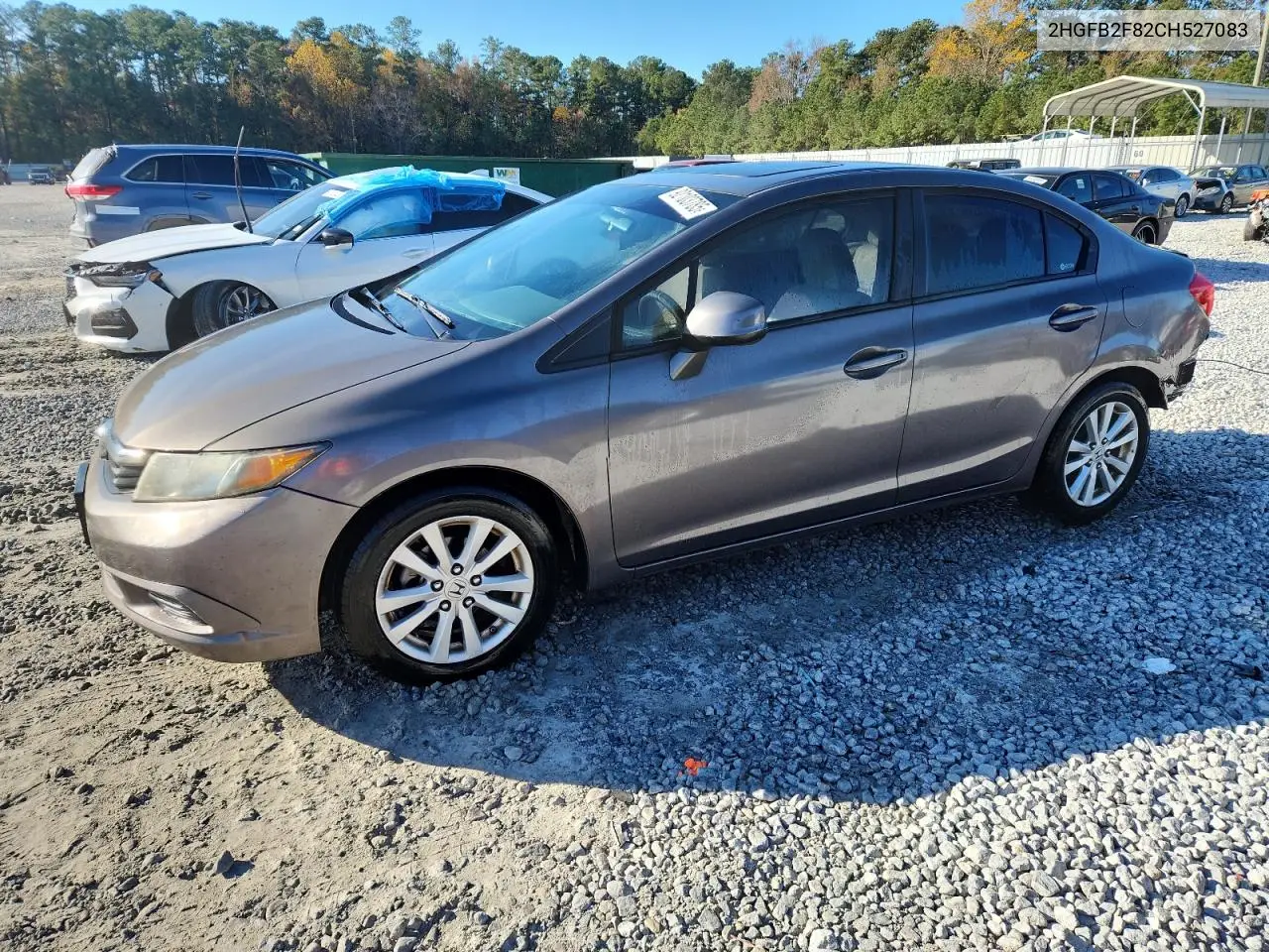 2HGFB2F82CH527083 2012 Honda Civic Ex