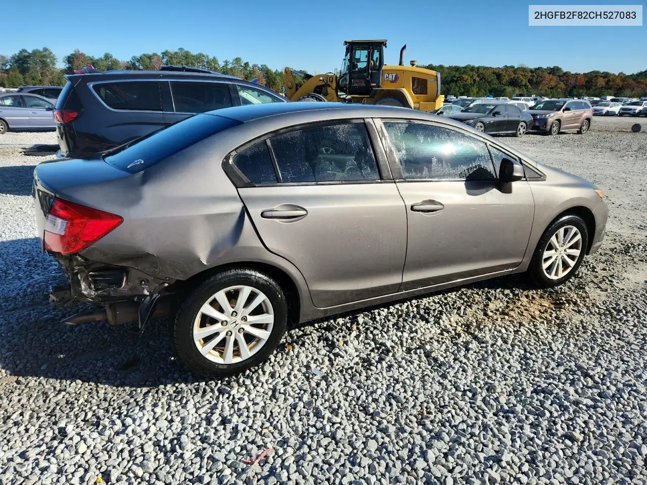 2HGFB2F82CH527083 2012 Honda Civic Ex