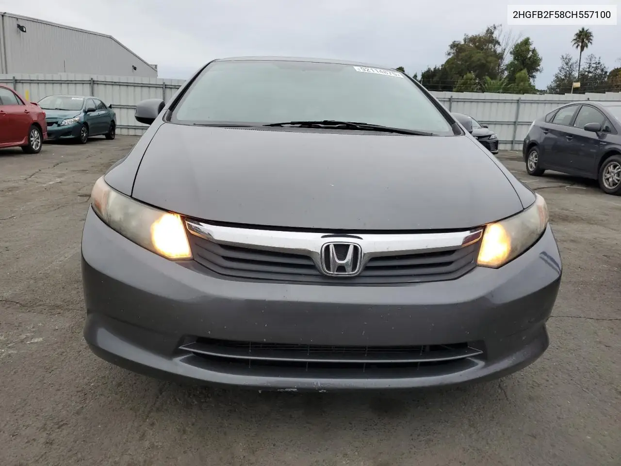 2HGFB2F58CH557100 2012 Honda Civic Lx