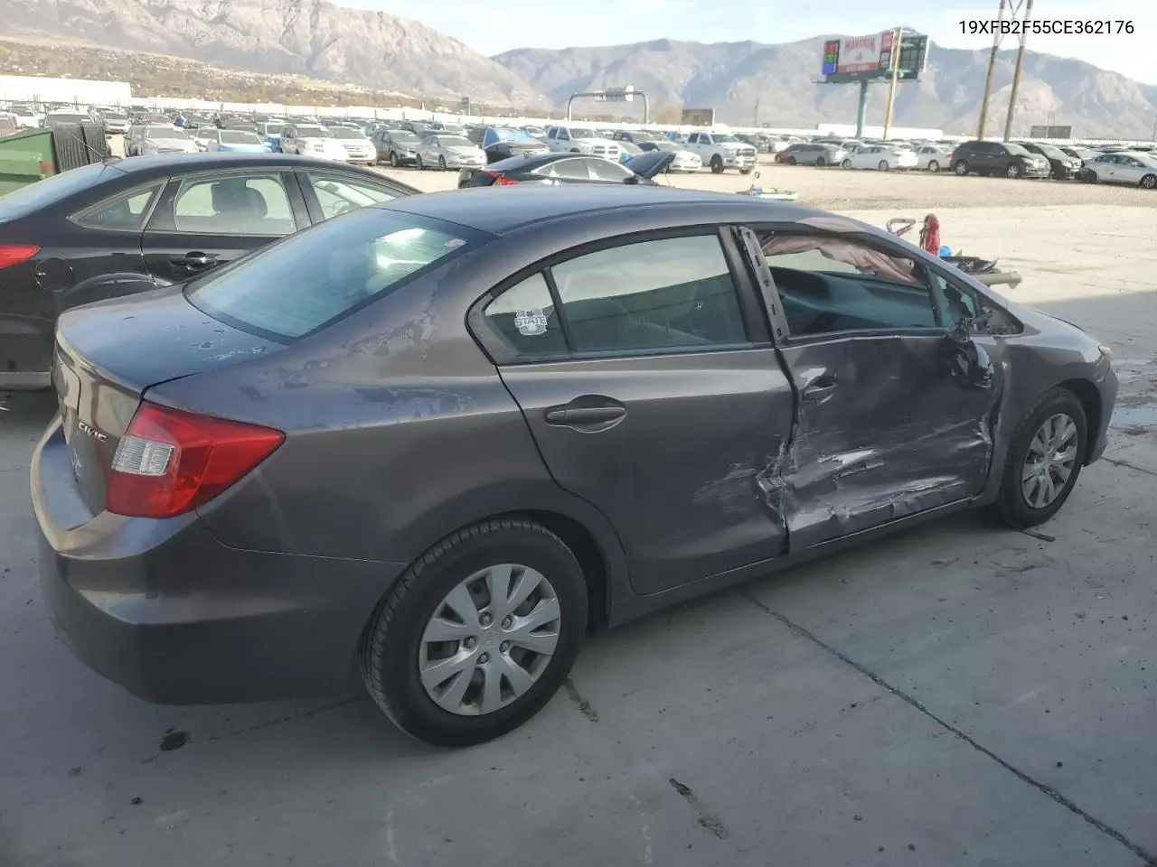 19XFB2F55CE362176 2012 Honda Civic Lx